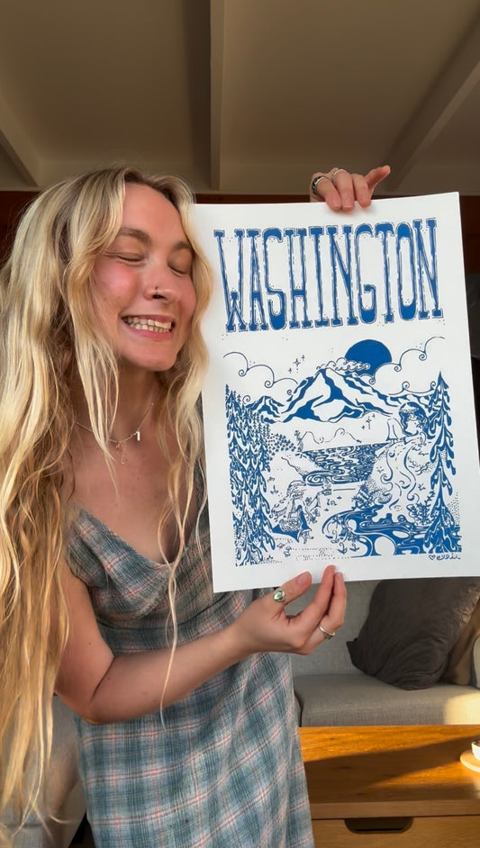 Washington State Print